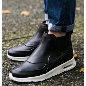 Nike W Air Max Thea Mid Black Sail Tennis Shoes Women's 7.5